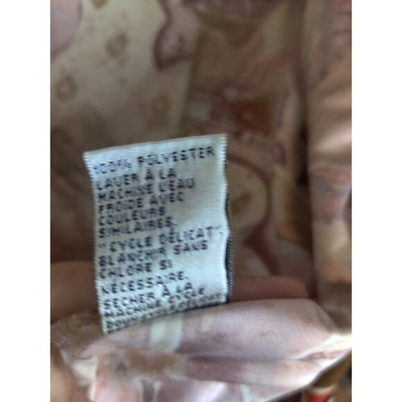 Allison Daley Fall Floral Print Earth Tones Button Down Collared Jacket Size 14 - Picture 5 of 8